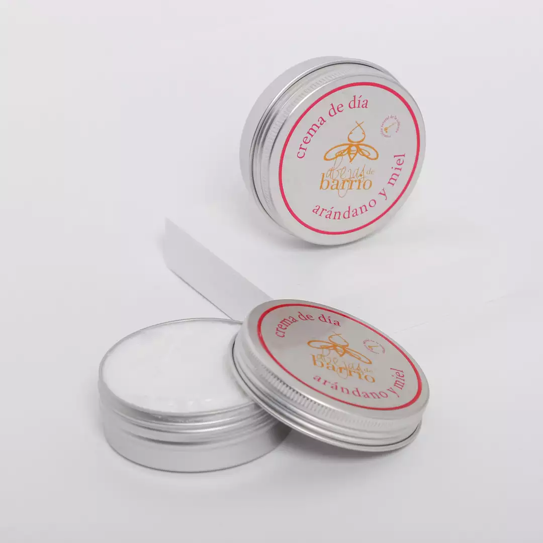 Crema facial arándano y miel